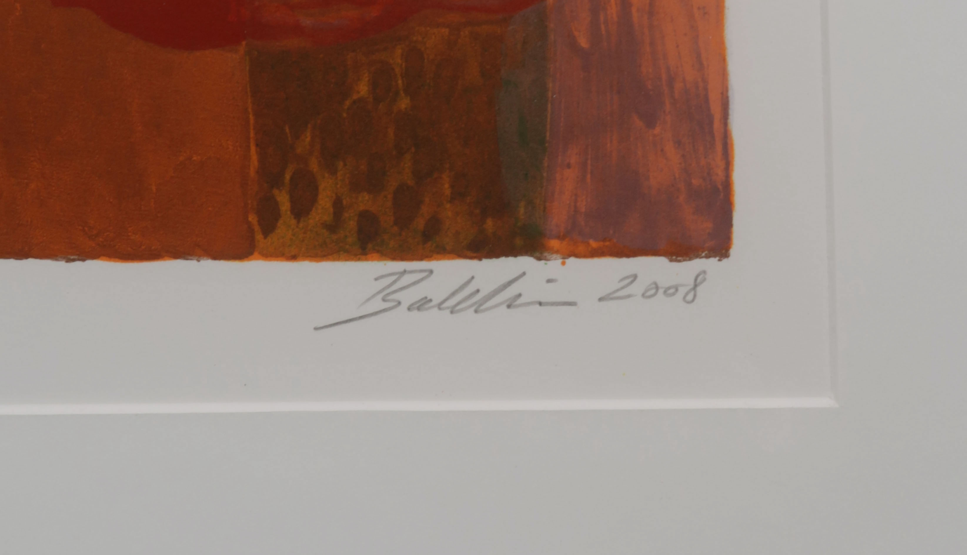 Ahmad Baldin - Litho, Denkbeeldige stad - Ingelijst kopen? Bied vanaf 35!