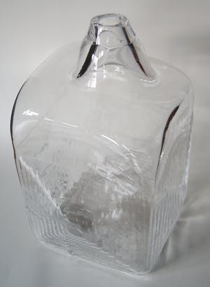 Piet Hein Eek - enorme balkenvaas - mondgeblazen bij Royal Leerdam Crystal. kopen? Bied vanaf 450!