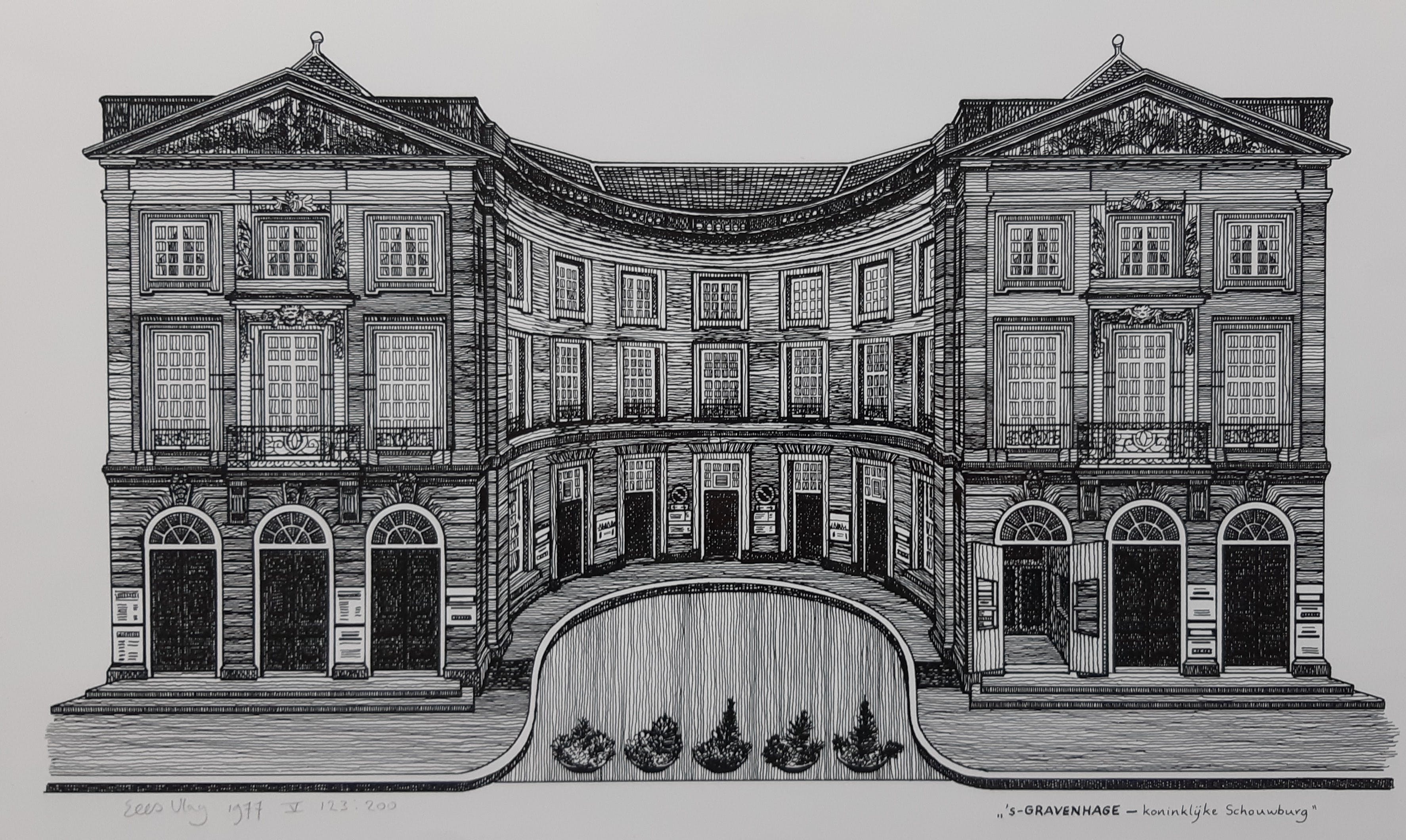 Sees Vlag - 's-Gravenhage - Koninklijke Schouwburg kopen? Bied vanaf 95!