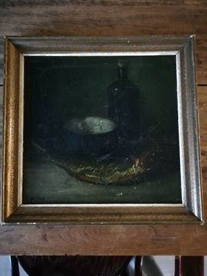 Jaap Sax - Stilleven met vis.... kopen? Bied vanaf 200!