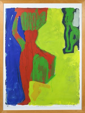 Cees Dolk - Zeefdruk, Engel 381 - Ingelijst kopen? Bied vanaf 20!