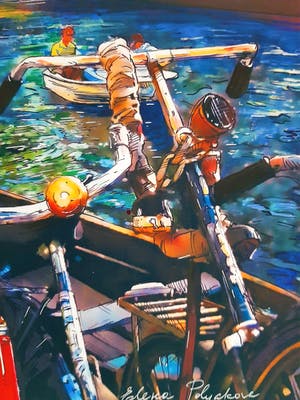 Elena Polyakova - Elena Polyakova - Een gracht in Amsterdam kopen? Bied vanaf 55!