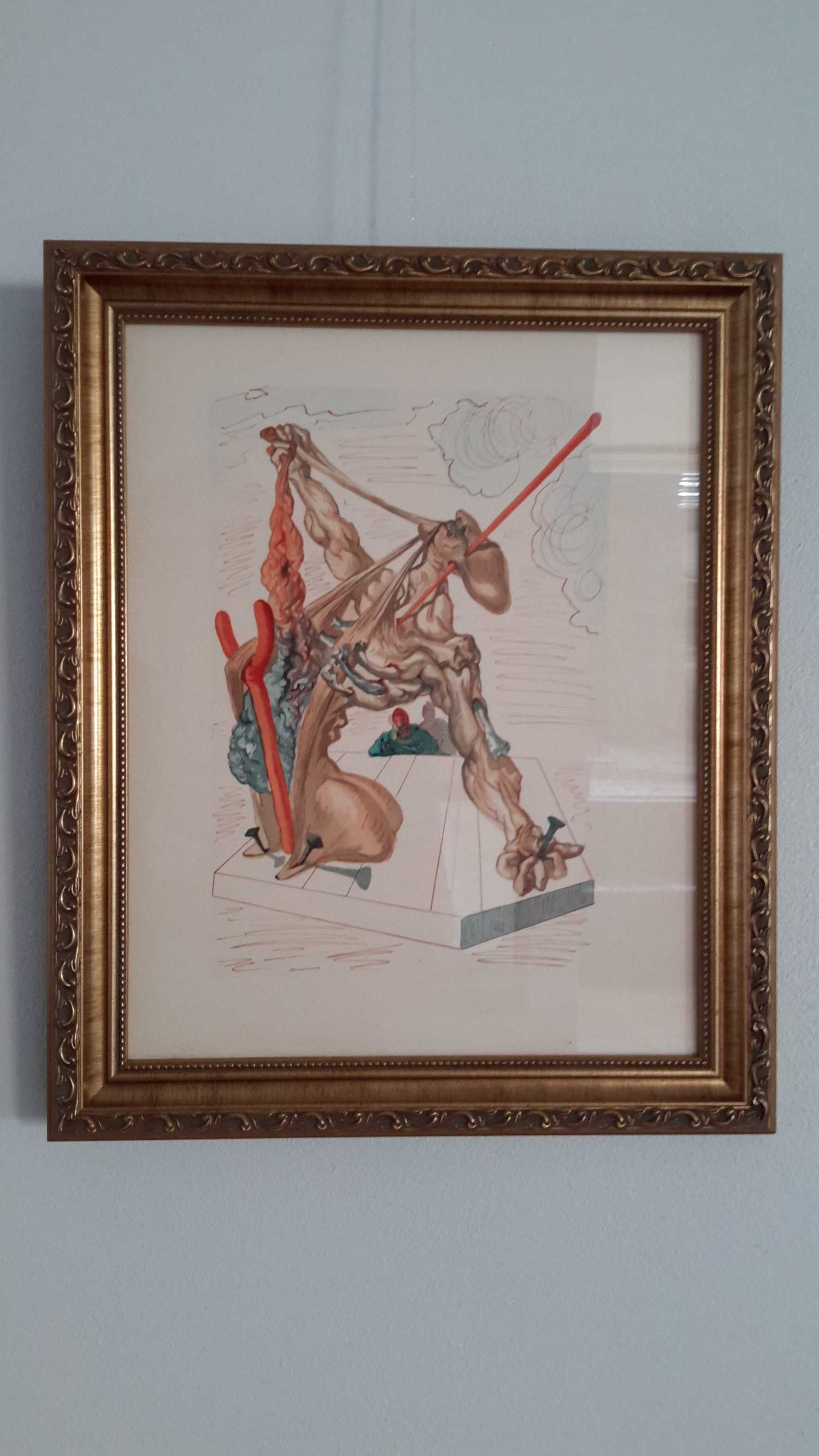 Salvador Dali - Divine comedy enfer 29 les falsificacteurs kopen? Bied vanaf 1!