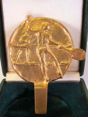 Eric Claus - Trofee ABN wereld tennistoernooi Rotterdam verkocht voor € 355!