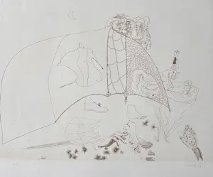 Jorge Castillo - Originele, gesigneerde ets - 1978 - 20/75 kopen? Bied vanaf 125!