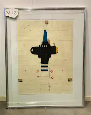 Cole Morgan - zonder titel- met lijst! ( opslag extern) verkauft für € 251!