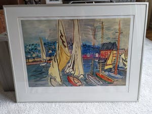 Raoul Dufy - Sailing-boats in Deauville kopen? Bied vanaf 50!