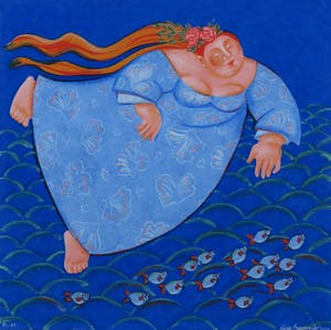 Ada Breedveld - Zeefdruk, Zonder titel 1 - Ingelijst kopen? Bied vanaf 35!