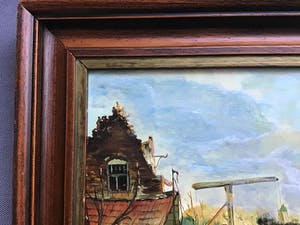 Niet of onleesbaar gesigneerd - Winterlandschap kopen? Bied vanaf 1!