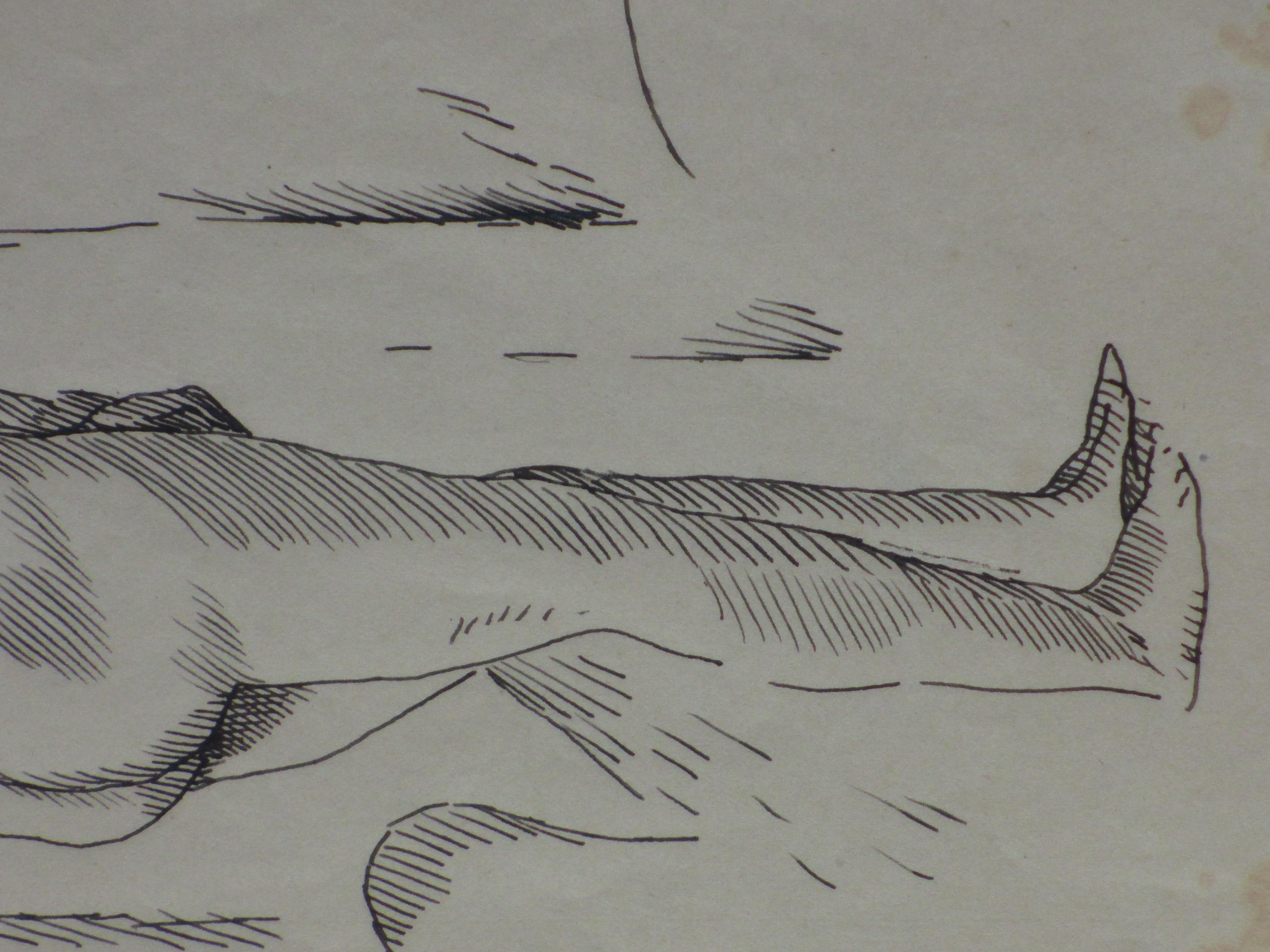 Herman Bieling - Staand Naakt - Tekening kopen? Bied vanaf 1!
