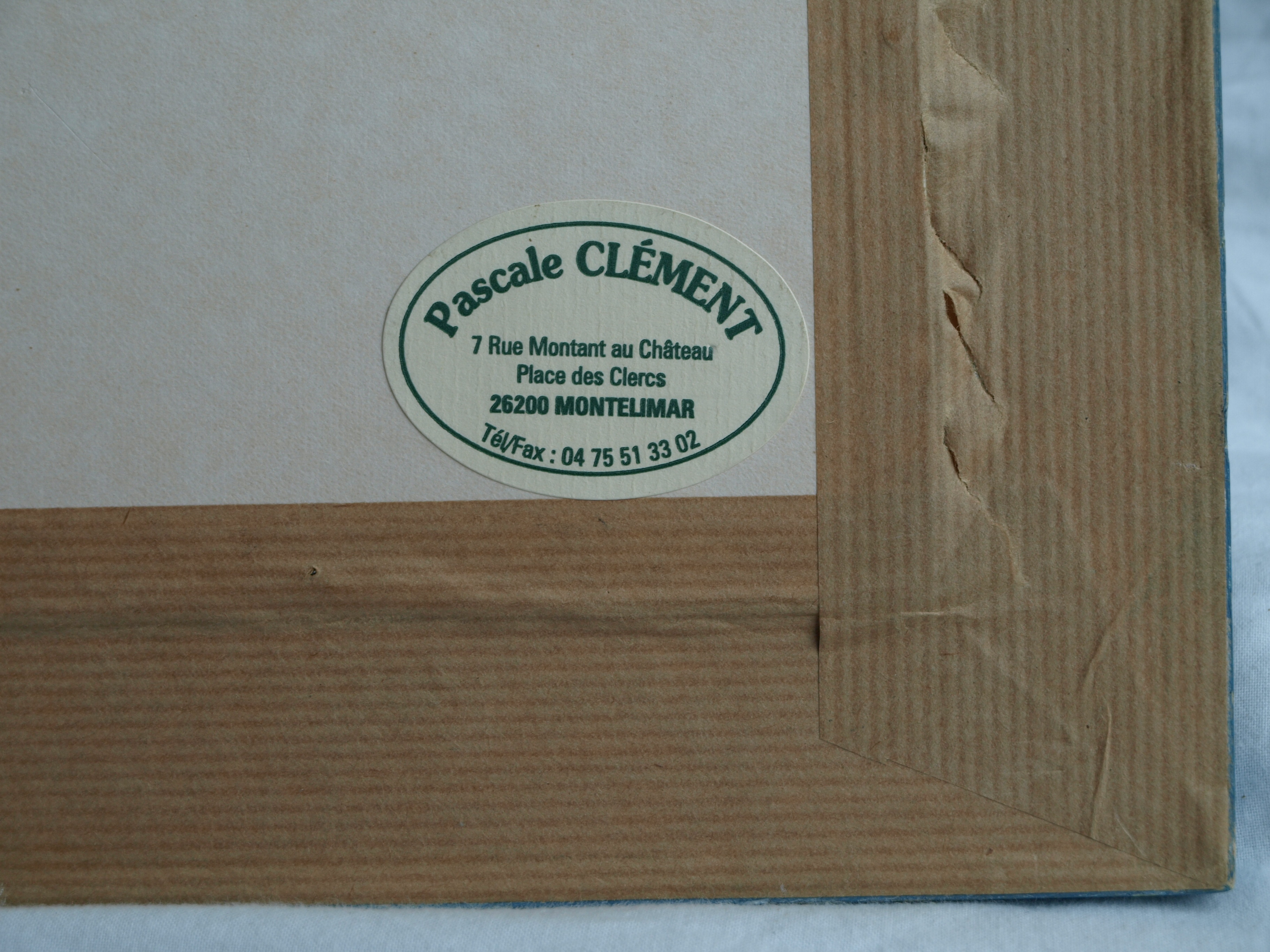 Niet of onleesbaar gesigneerd - Ets, Zonder titel – gesigneerd en ingelijst  kopen? Bied vanaf 1!