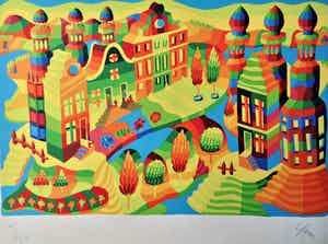 Louis Gans - Romantisch dorp verkocht voor € 50!