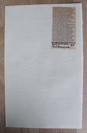 Siep van den Berg - pentekening - 1976 kopen? Bied vanaf 75!