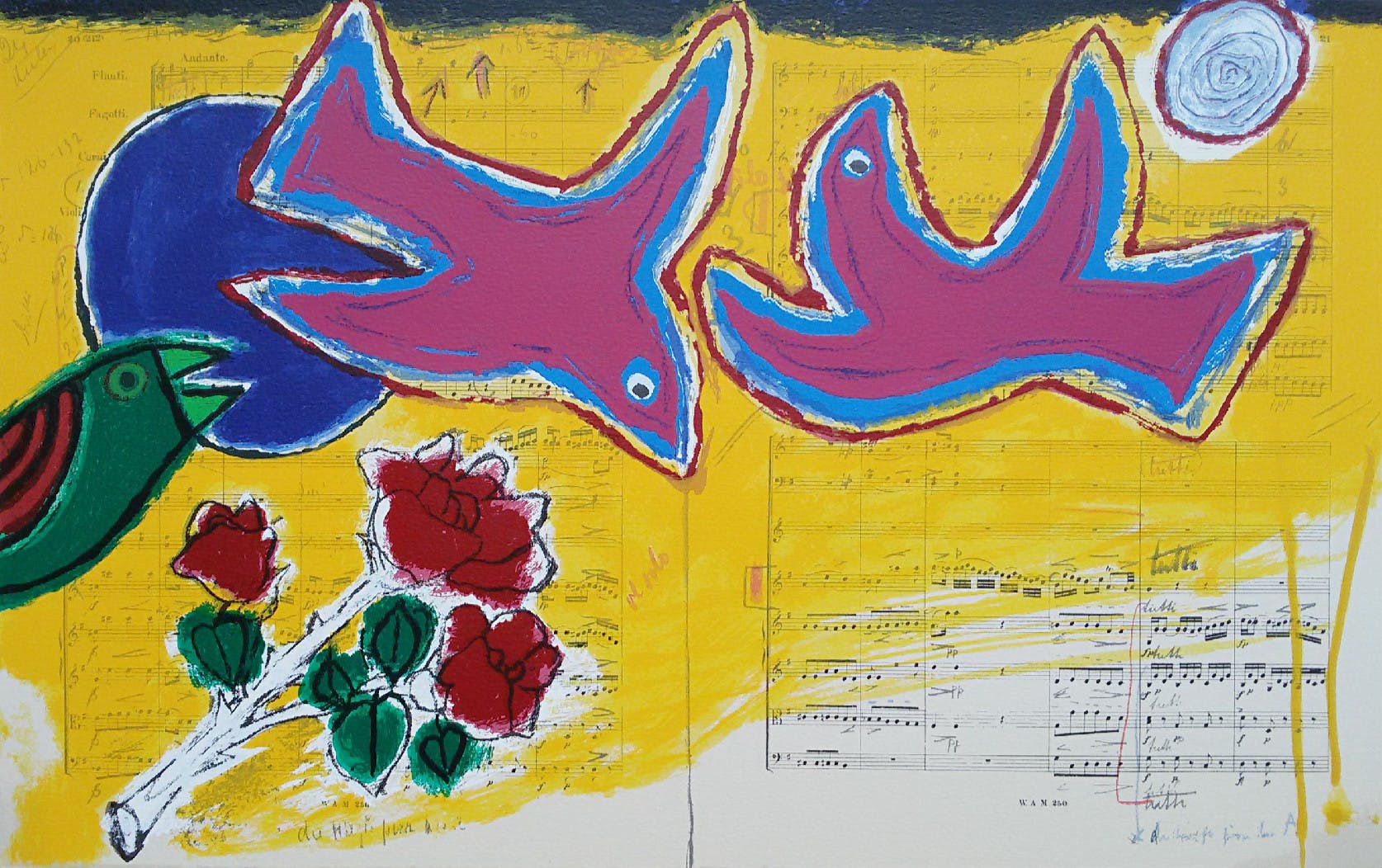 Corneille - Complete “100 jaar Concertgebouw” portfolio met 6 zeefdrukken kopen? Bied vanaf 1000!