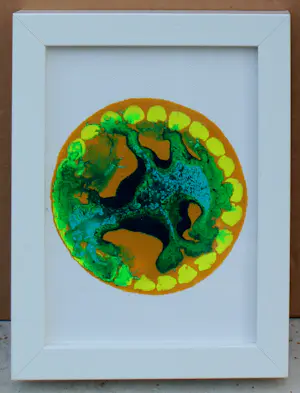 Seet van Hout - Gemengde techniek: Compositie 'Blumenzucht' - 2017 kopen? Bied vanaf 175!