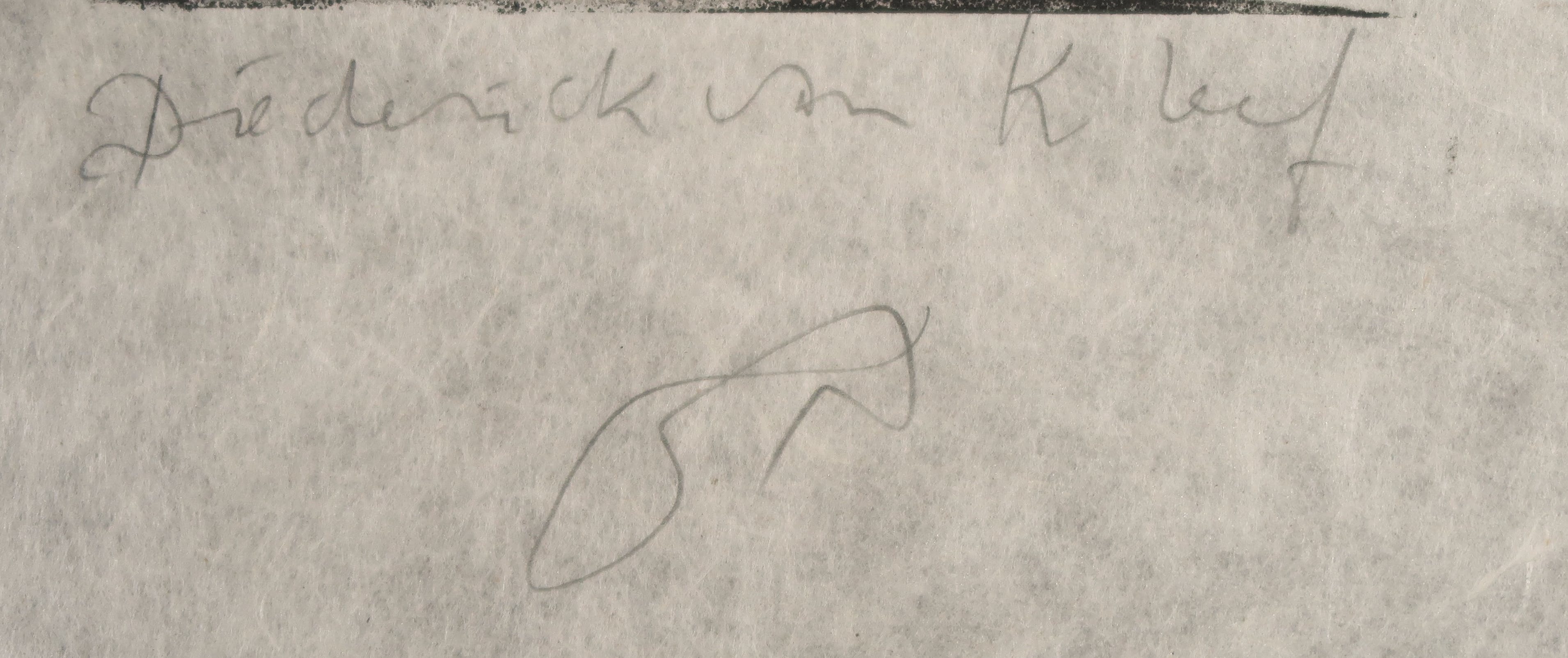 Diederick van Kleef - Lino op Japans papier, Voorstelling kopen? Bied vanaf 1!