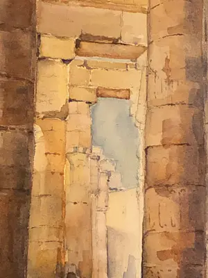 Victor Bouter - Tempel van Karnak, Thebe, Egypte kopen? Bied vanaf 75!