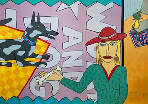 AcheterMoritz Götze - Woman and Dog? Enchérissez de 390!