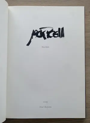 Jack Poell - monoprint 1994 inclusief boek kopen? Bied vanaf 85!