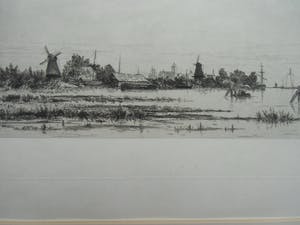 Carel Nicolaas Storm van 's-Gravesande - DORDRECHT-GEZICHT BIJ DE BIESBOSCH kopen? Bied vanaf 40!