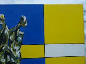 Peter Leyenaar - (1923-2023) , Olieverf op doek , Zonder titel - 50 x 50 cm kopen? Bied vanaf 10!