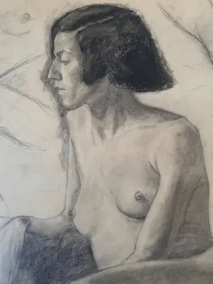 Theo Beerendonk - Naaktstudie 1927 kopen? Bied vanaf 100!
