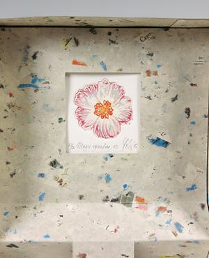 Yoka Voorbach - Collier met zilveren hanger met kleurenets, Magic eglantine kopen? Bied vanaf 1!