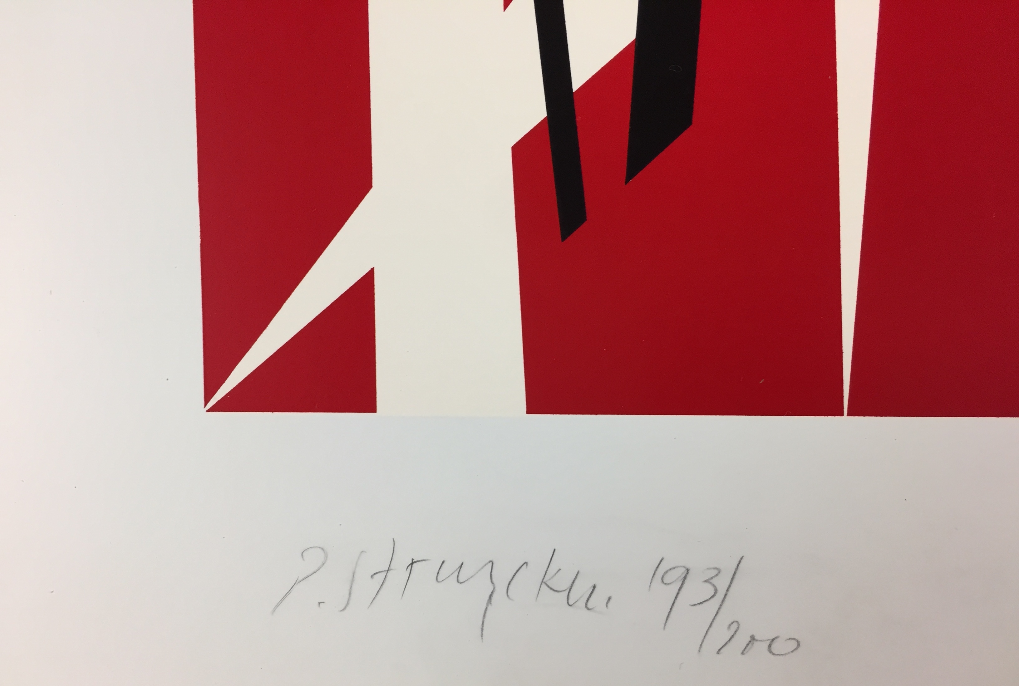 Peter Struycken - geometrisch abstracte compositie - 1966 kopen? Bied vanaf 249!