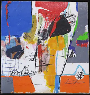 Kantcho Kanev - Set van 2 zeefdrukken, Abstracte compositie kopen? Bied vanaf 50!