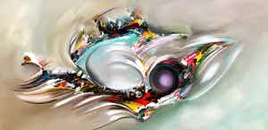 Gena - Abstract Power verkocht voor € 150!