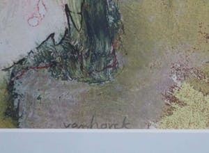 Hans Vanhorck - Hans Vanhorck: Litho, Zonder titel - Ingelijst kopen? Bied vanaf 30!