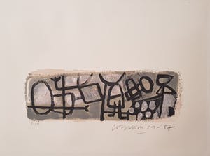 Corneille - April in Paris - gesigneerd zeefdruk - E/A kopen? Bied vanaf 1!