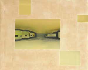 Heske de Vries - Acryl op doek, Zonder titel verkocht voor € 1!