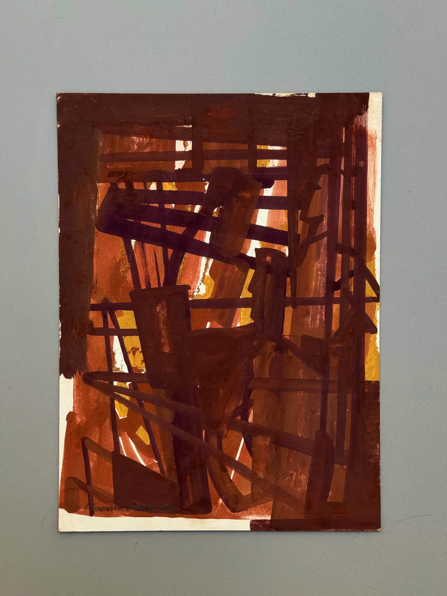 Buy Jozef Hoemaeker - Een abstract figuur, 1956? Bid from 30!