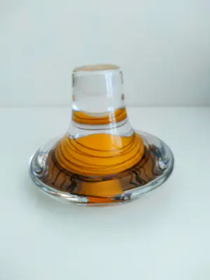 Royal Leerdam - G. Thomassen (1926-2004) , oogverblindende vaas , handgemaakt, kristal kopen? Bied vanaf 189!