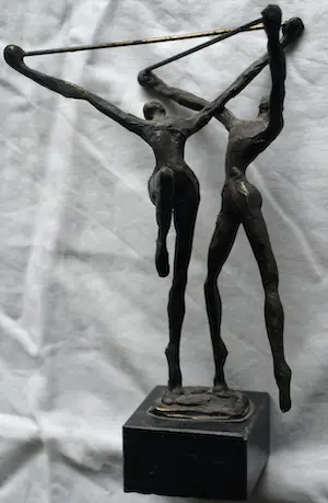 AcheterCorry Ammerlaan - Bronzen beeldje op voet , 2 Dansers? Enchérissez de 1!