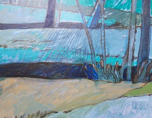 Jan van Wensveen - Beekje te Noord Frankrijk I kopen? Bied vanaf 20!