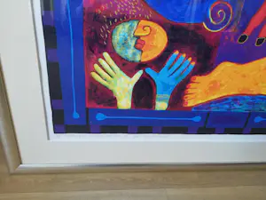 Clemens Briels - Prachtige zeefdruk van Briels ingelijst kopen? Bied vanaf 325!