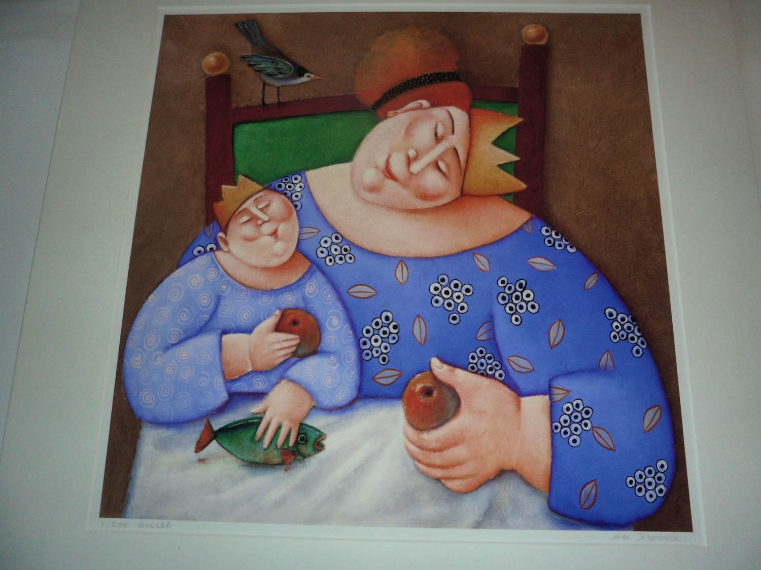 Ada Breedveld - Giclee, Moeder met kind. kopen? Bied vanaf 75!