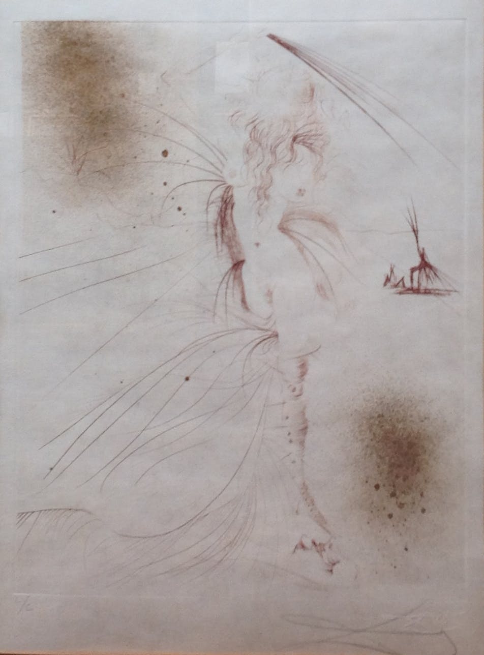 Niet of onleesbaar gesigneerd - Surrealistisch naakt kopen? Bied vanaf 1!