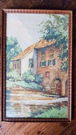 Adriaan Keus - Watermolen in Deurne kopen? Bied vanaf 50!