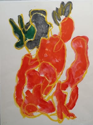 Jan Sierhuis - Tango - mooie zeefdruk van Jan Sierhuis kopen? Bied vanaf 85!