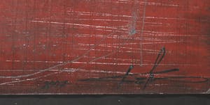 Kantcho Kanev - Gemengde techniek op karton, Zonder titel (Zeer Groot) kopen? Bied vanaf 100!