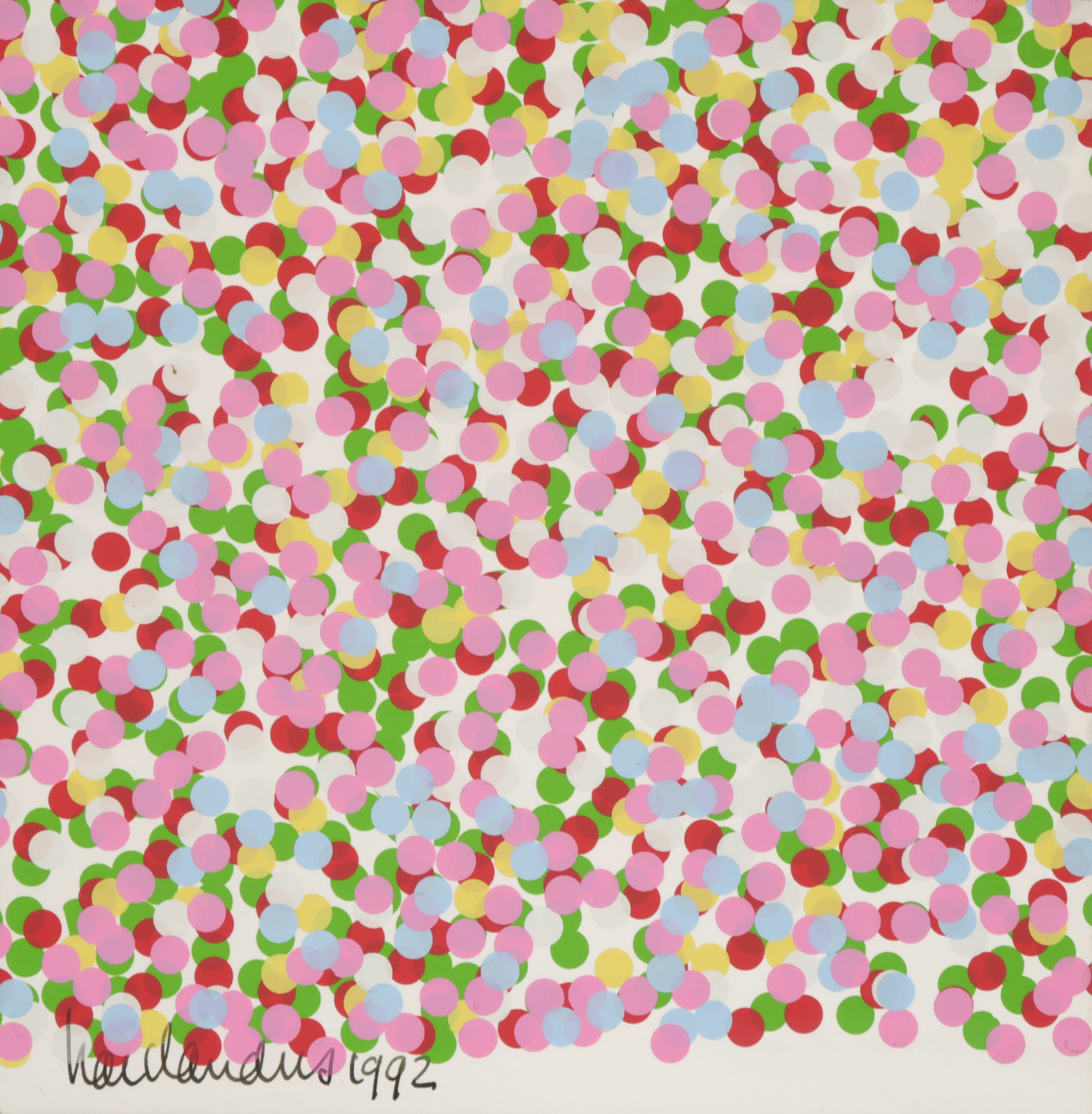 Har Sanders - Zeefdruk, Confetti kopen? Bied vanaf 35!