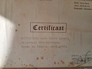 William John Cooke - rotterdam; oude hoofd poort anno 1860 kopen? Bied vanaf 50!