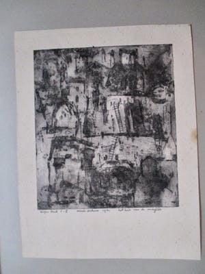 Karel Arkema - Ets "het huis van de magiër" kopen? Bied vanaf 35!