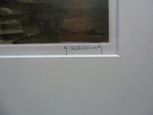 Roger Hebbelinck - Mooie kleuren ets van het Luttik Oudorp te Alkmaar. kopen? Bied vanaf 40!