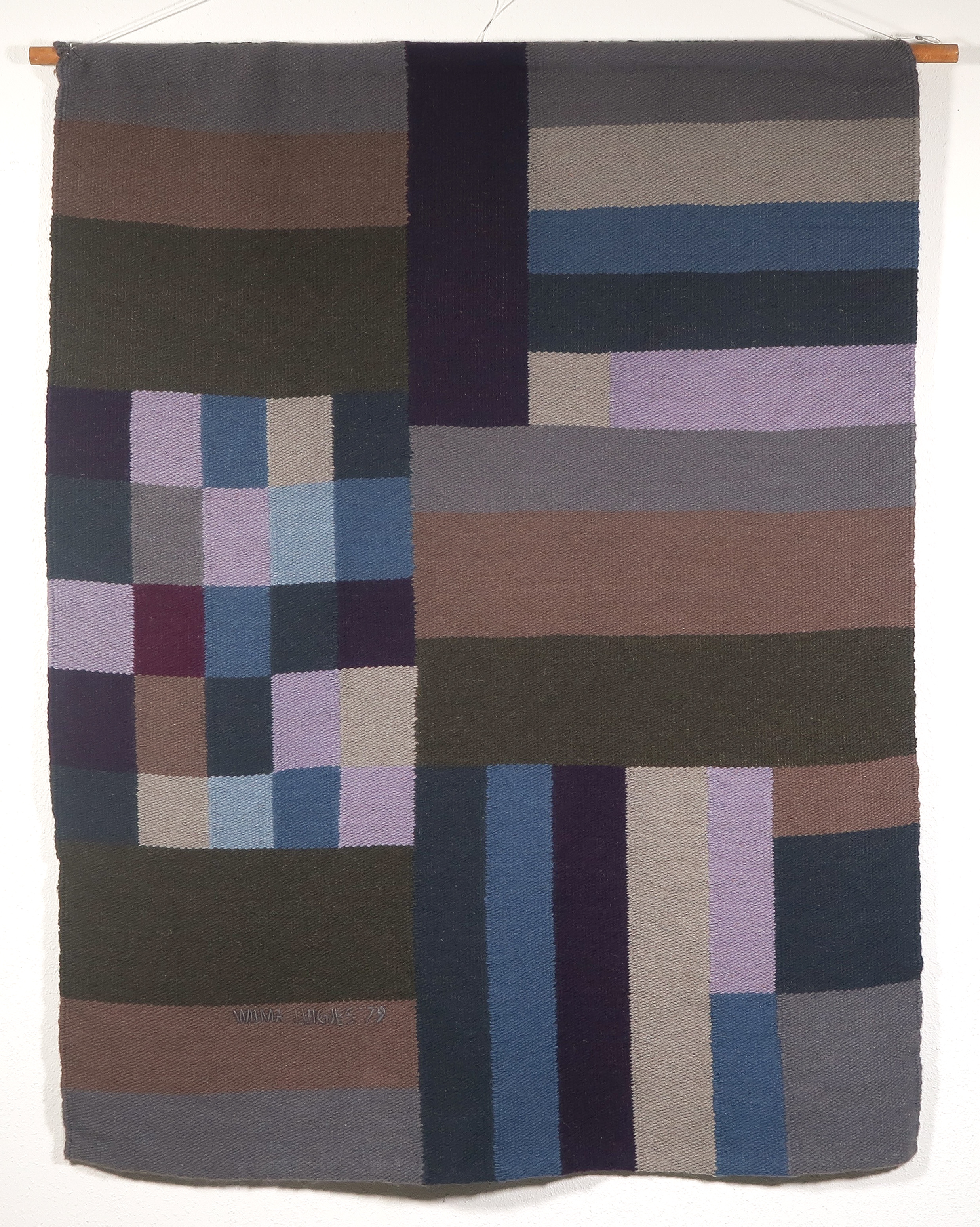 Wilma Luigjes - Handgeweven wandkleed, Stilte (Groot) verkocht voor € 80!