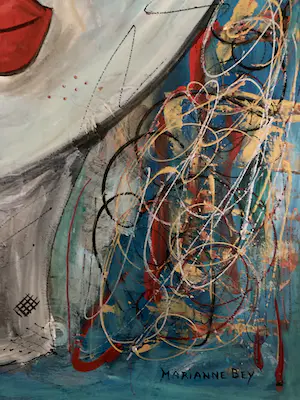 Marianne Bey - Woman in Blue kopen? Bied vanaf 100!