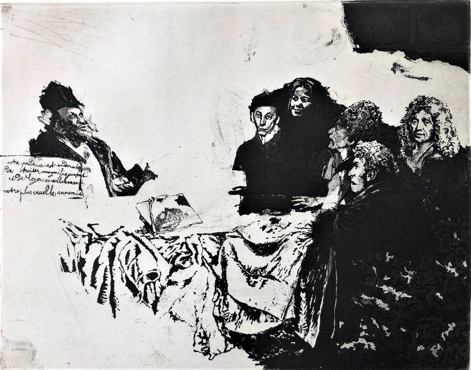 Simon Koene - Molière (les femmes savantes) verkocht voor € 75!